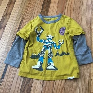 BabyGAP long sleeve robot tee